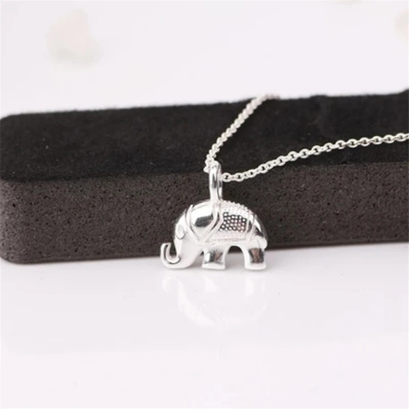 Женское винтажное ожерелье без шеи joyeria тибетское серебряное животное слон