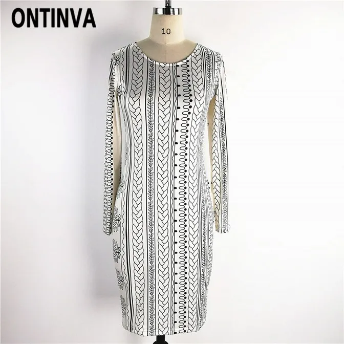 White Dress Женский комплект из 2 предметов, платье с принтом и юбка-карандаш с большим бантом, коллекция года, весенне-летний модный костюм, облегающий костюм с разрезом, красные, синие юбки - Цвет: White Dress