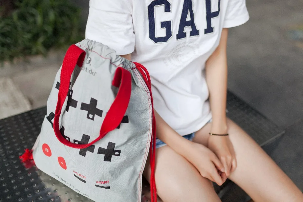 Официальный 8BitDo CONBAG луч порт сумка Водонепроницаемый складной рюкзак игровой стиль