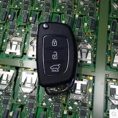 Авто 3 кнопки дистанционного ключа 433 МГц с ID46 чипом для hyundai IX35 i35 Accent ix-35 ELANTRA сигнализация дистанционного ключа