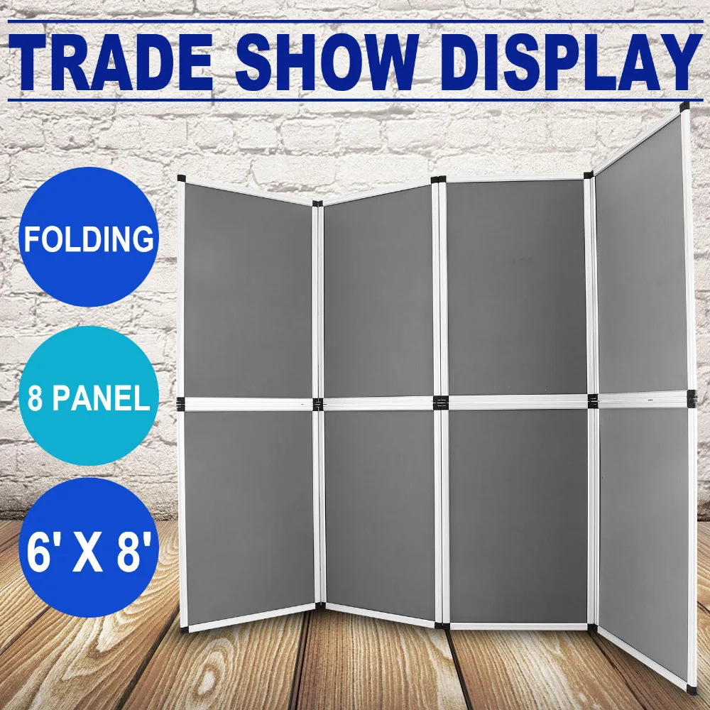 8 панелей складной выставочный фон стенд баннер стенд|display exhibition|display paneldisplay banner |