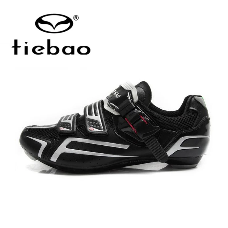 Tiebao дышащая обувь для велосипеда шоссейного и велоспорта нескользящая с
