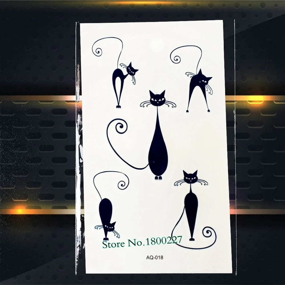 1 шт. золотая металлическая Временная тату-наклейка для девочек PAQ-1024 макияжа