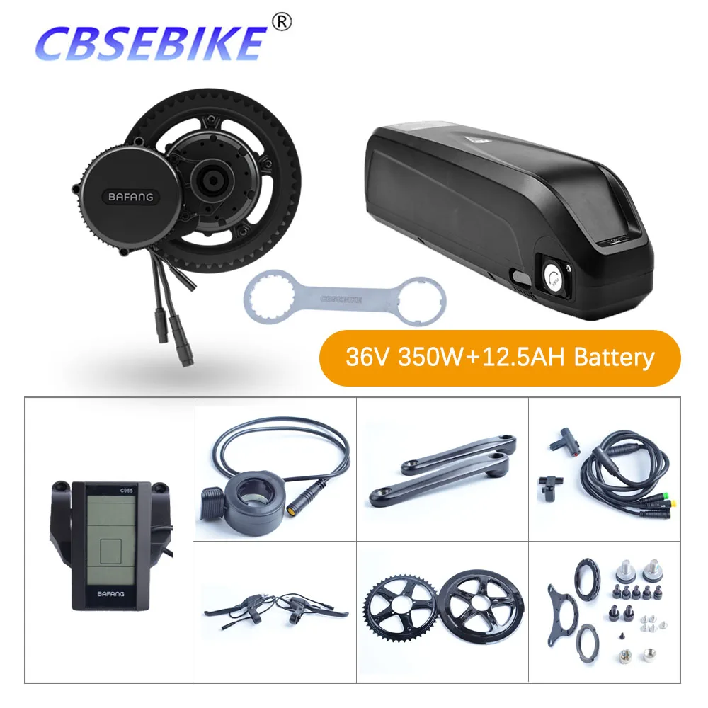 Комплект приводного двигателя Bafang BBS01B 36 В 350 Вт преобразование электрического