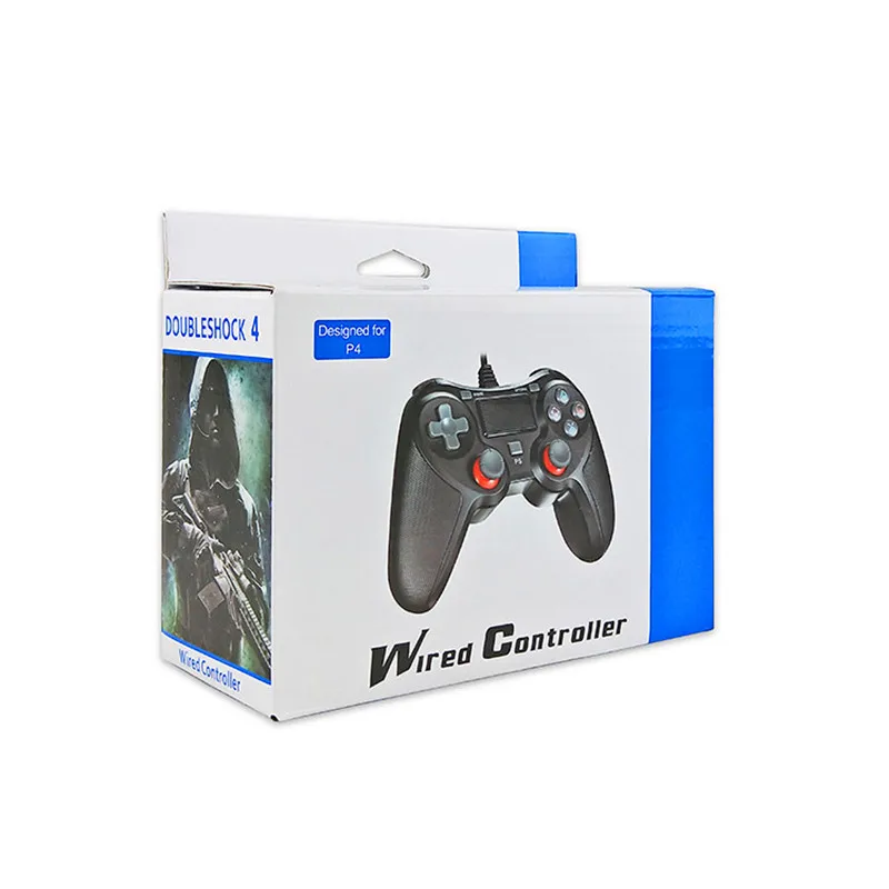 Проводной игровой контроллер для SONY PS4 Геймпад для playstation 4 джойстик консоль для Dualshock контроллер