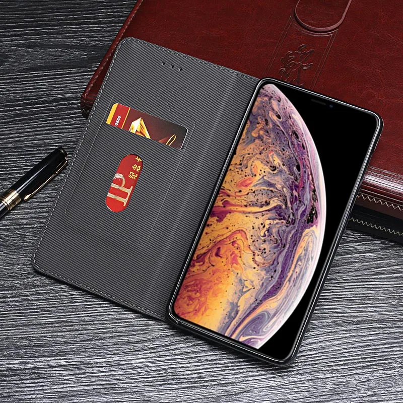 Чехол для iPhone XS Max чехол Роскошный кожаный флип-чехол защитный телефона ретро
