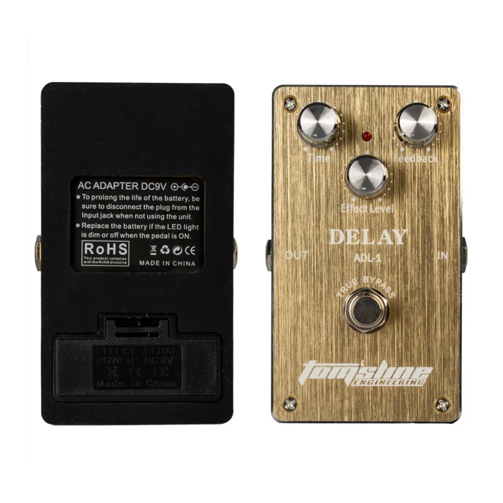 

Aroma ADL-1 Delay Effect Electric Guitar Effect Pedals True Bypass Aluminum Alloy Housing Guitar Parts Accessories