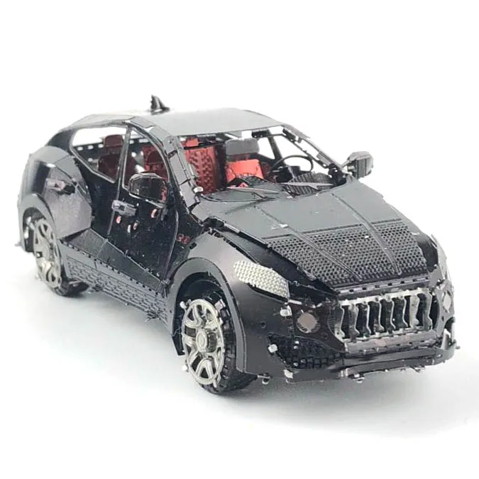 Мини 3D металлические Пазлы высокого качества цветной внедорожник MSL 3,0 T вручную модель-пазл для взрослых детей Дети Обучающие игрушки, подарки KDM03