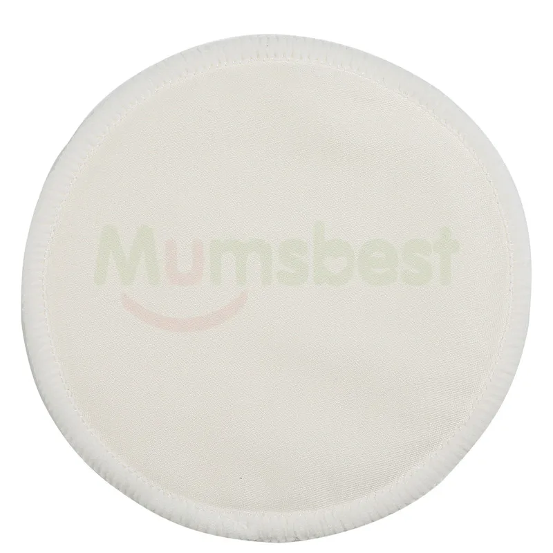 [Mumsbest] 4 шт. новые Бамбуковые подушечки для кормления для мам Моющиеся Водонепроницаемые подушечки для кормления бамбуковые многоразовые подушечки для груди