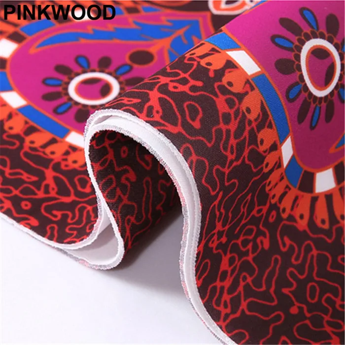 PINKWOOD Женщины Высокой Талией Бальное платье Миди Юбка 2016 Осень Элегантный Печати