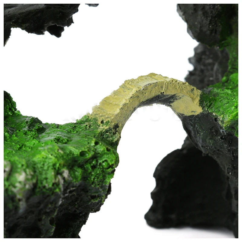 1 шт. Смола нетоксичный риф аквариум Rockery горный дворцовый орнамент