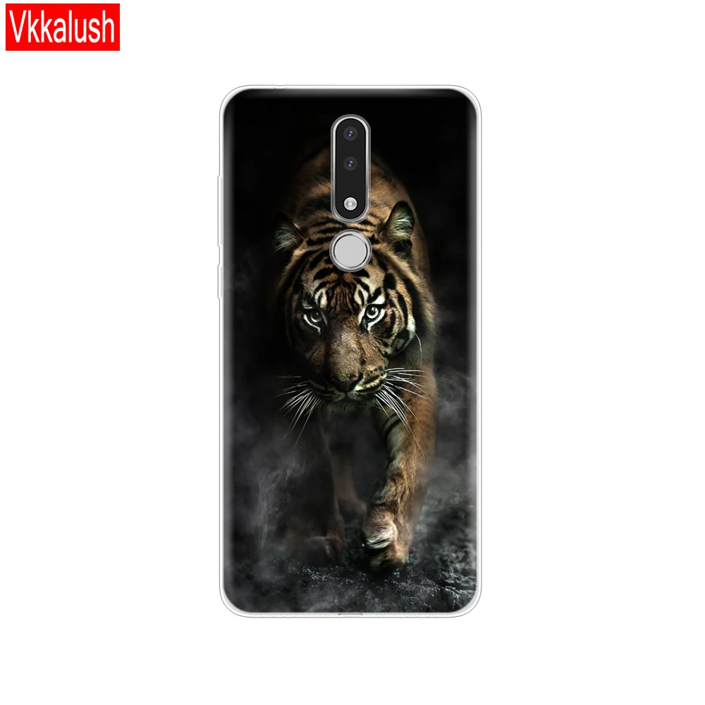 80162 Чехол для телефона Nokia 3,1 Plus, чехол, Забавный мультяшный силиконовый мягкий чехол на заднюю панель Nokia3.1 для Nokia 3,1 Plus, чехол, сумка bock - Color: 80162