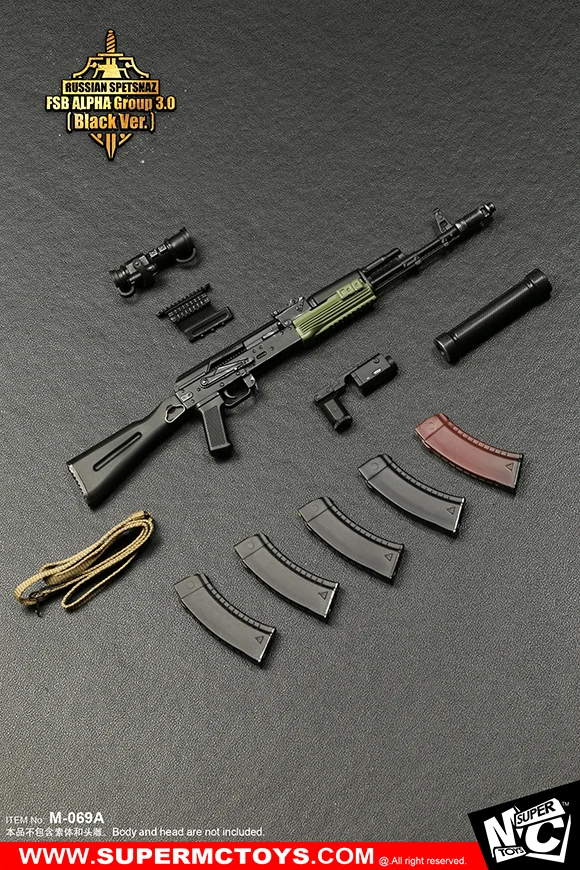 SuperMCTOYS M-069 1/6 русский спецназ FSB Alfa Group 3,0 Набор для 12 дюймовых фигурок DIY