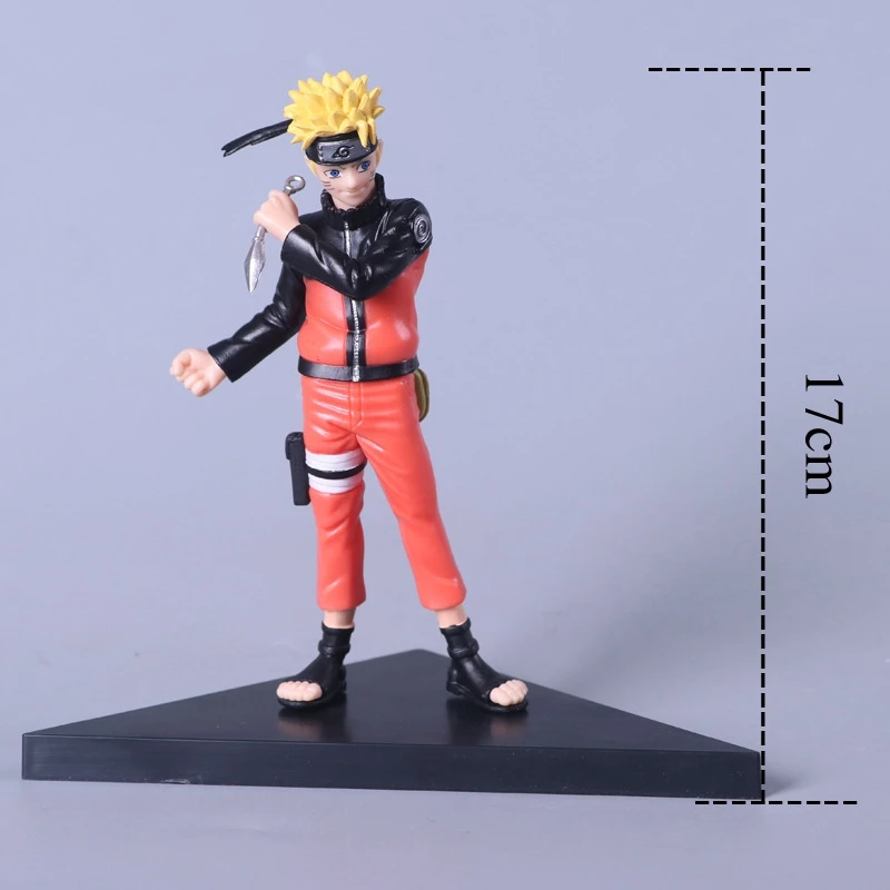 Аниме Наруто ПВХ фигурка 17 см Uzumaki Коллекционная модель фигурки Детские игрушки