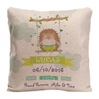 Пользовательские детские данные о рождении, наволочка с подвижной подушкой, декоративная наволочка, идеальный подарок на день рождения от Lvsure