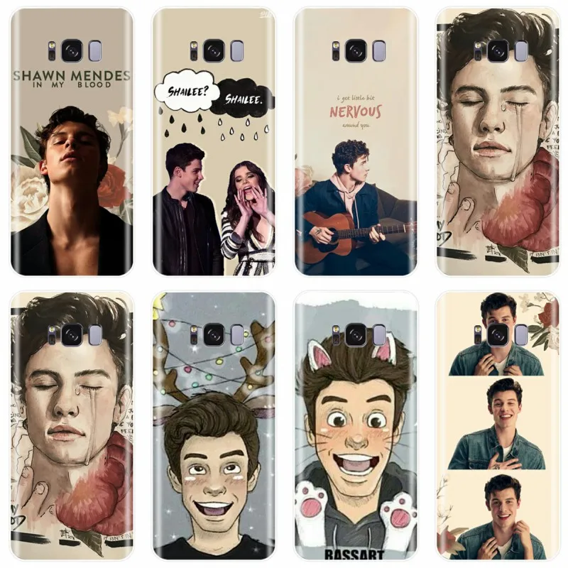 Чехол для телефона Pop singer Shawn Mendes Magcon 98 мягкий силиконовый чехол Samsung Galaxy NOTE 8 9 S6EDGE S6