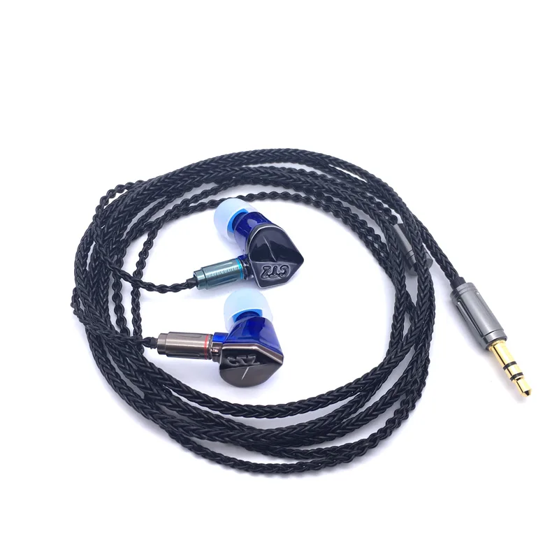 2018 New CTZ Kodo In Ear Earphone Dynamic and Balanced Armature 2 Units Hybrid Driver HIFI MMCX Interface Connector Headphones |