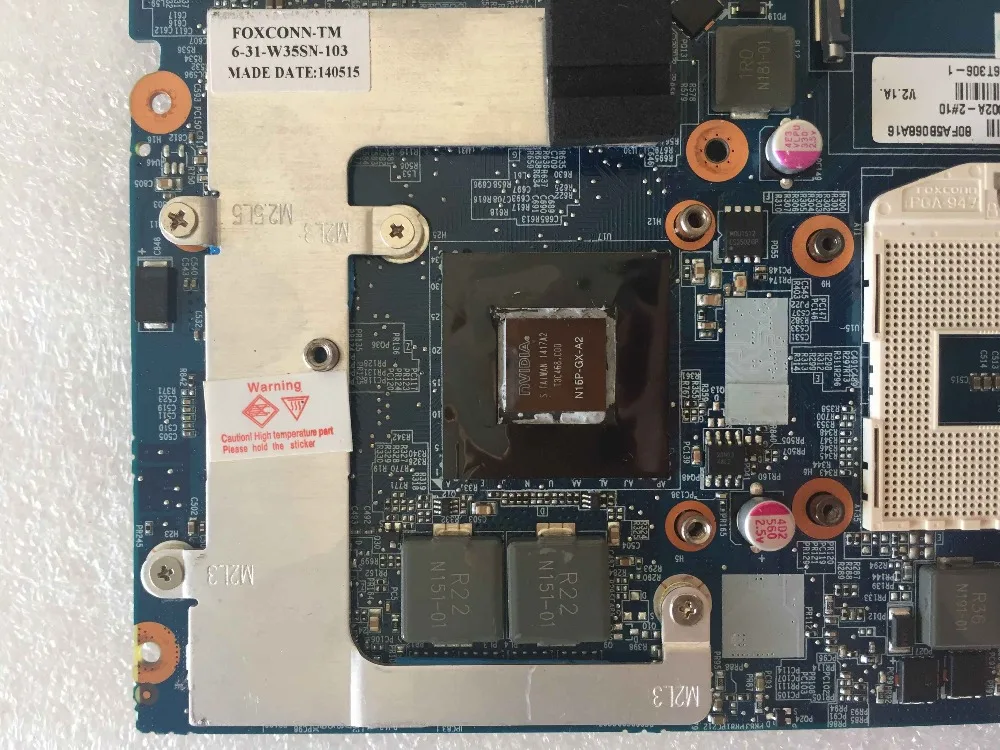 6-71-W3S50-D02A 6-77-W370SS00-D02A для clevo K660E K760E W350S W370S ноутбук материнская плата PGA947 GTX860M HM87 тесты работы
