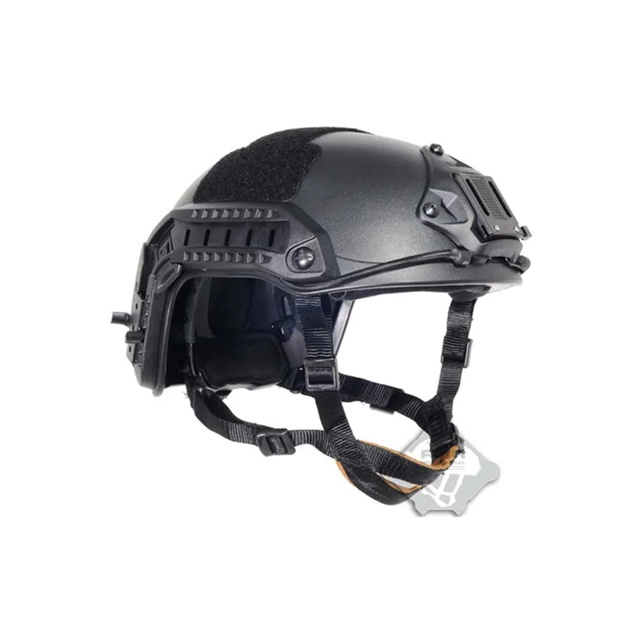 Черный спортивный шлем FMA для занятий спортом на открытом воздухе Тактический