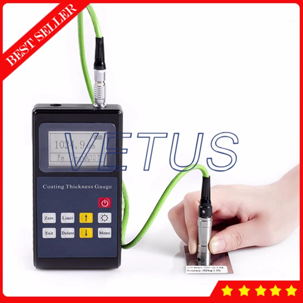 

Leeb221 Digital Rubber Plastic Paint Oxide Coating Thickness Gauge Meter with Eddy current Operating principle