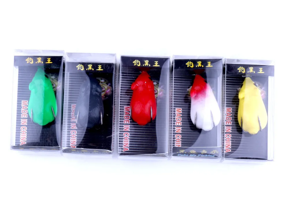 

1PCS Fishing Lures Lifelike Soft Mouse Bait Artificial Frog Bait 5cm/8.5g