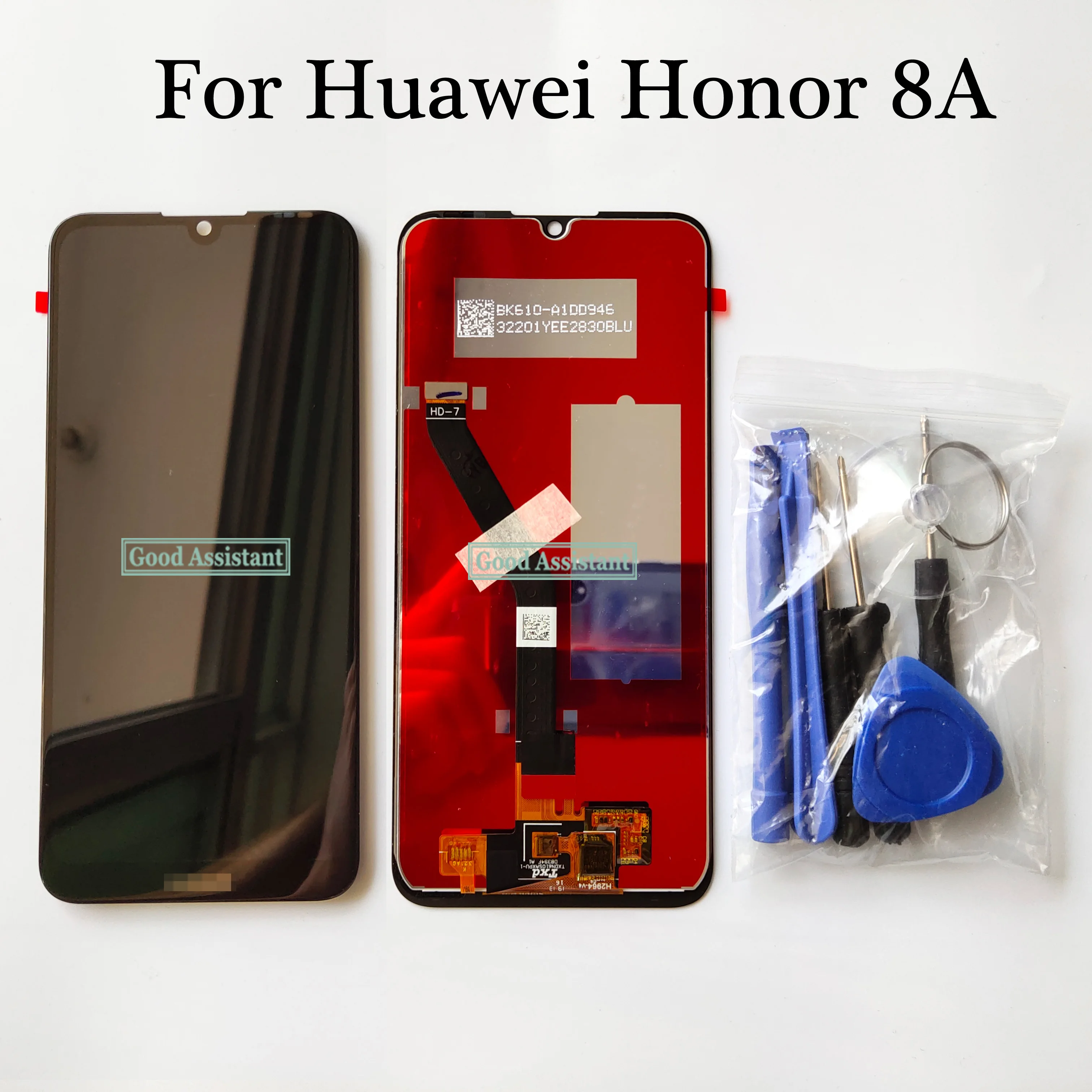 Оригинальный черный 6 1 дюймов для Huawei Honor 8A / Pro JAT L41 ЖК дисплей сенсорный экран