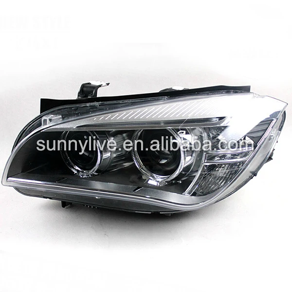 Для BMW X1 E84 Светодиодные ленты Ангельские глазки головной светильник D1S HID