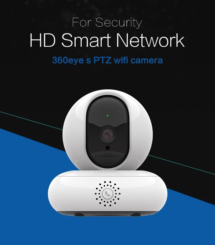 Беспроводная IP-камера PTZ 2 МП 1080P с функцией 3D навигации и облачным хранилищем