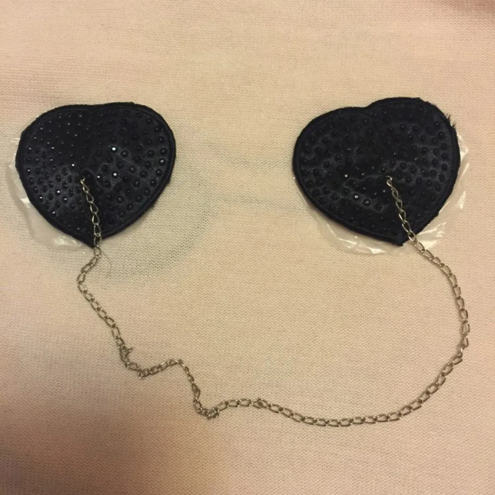 Сексуальная цепь ниппель крышка многоразовое использование для груди носить