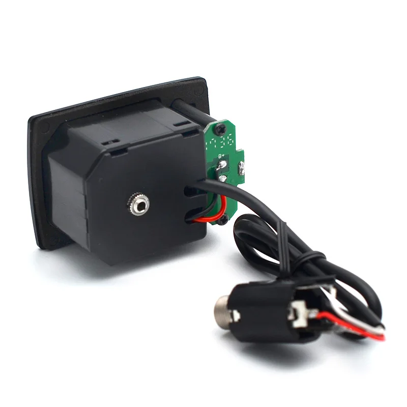 2 диапазона светодиодный миниатюрная гитара укулеле эквалайзер с хроматический