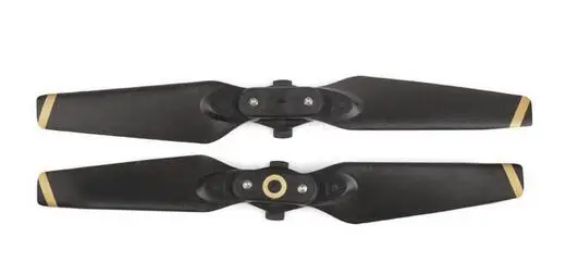 1 pair gold Sunnylife 1 пара 2 пары быстросъемные складные 4730F Сменные лопасти пропеллеров белые/золотые полосы лезвия для DJI SPARK Drone CW CCW - Цвет: 1 pair gold
