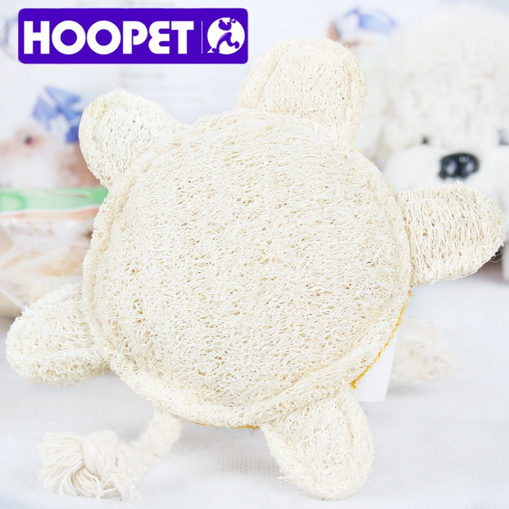 HOOPET Pet Toy Tortoise Shaped Loofah Sponge Dog Cat Chew Teeth Cleaning|pet toys|dog toy teethtoy pet |