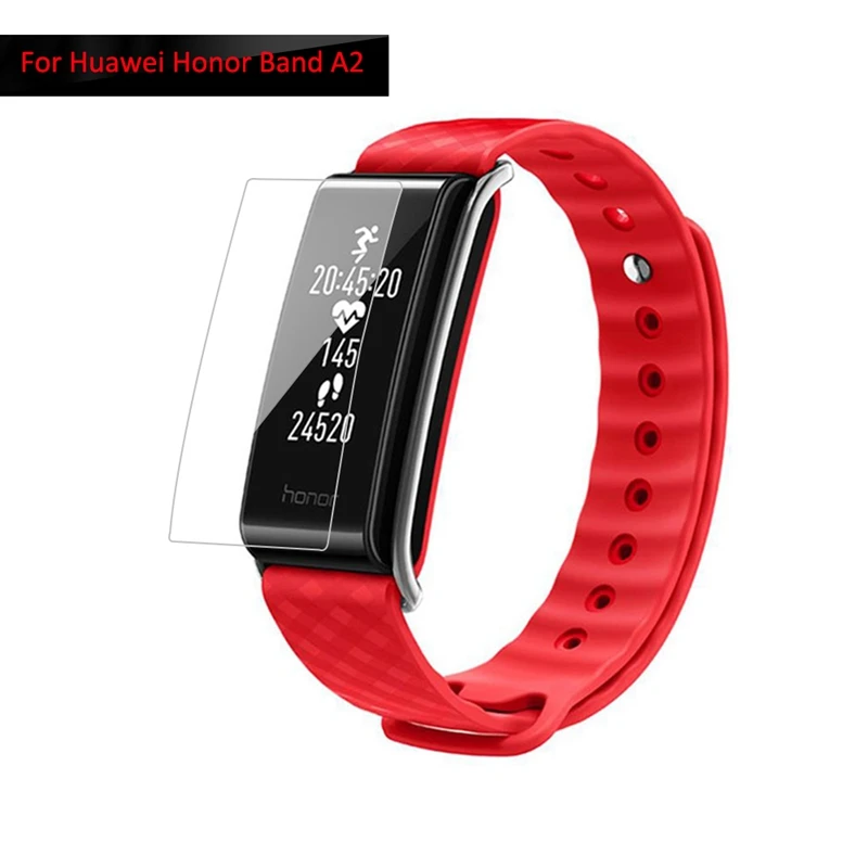 YUEDAER с обмоткой эластичной пленкой для huawei Honor Band A2 Экран протектор для Honor цветной ремешок A2 пленка защищающая от царапин аксессуары