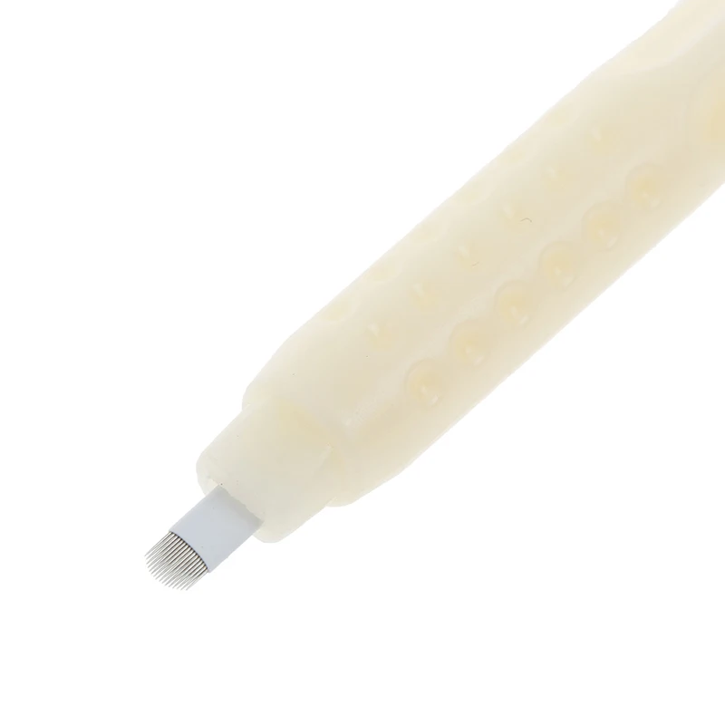 1 шт. татуаж Перманентная татуировка бровей Макияж ручная Ручка U лезвия ресницы