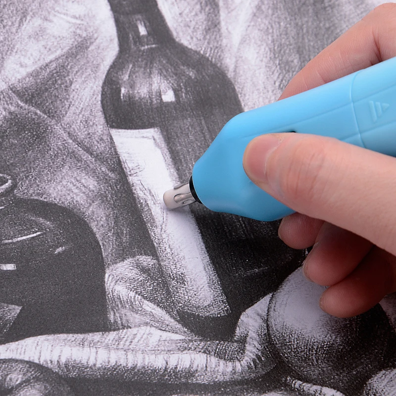 Художественный профессиональный электрический ластик Kawaii карандаш милые резинки электронные резинки для детей подарок канцелярские принадлежности офисные школьные принадлежности