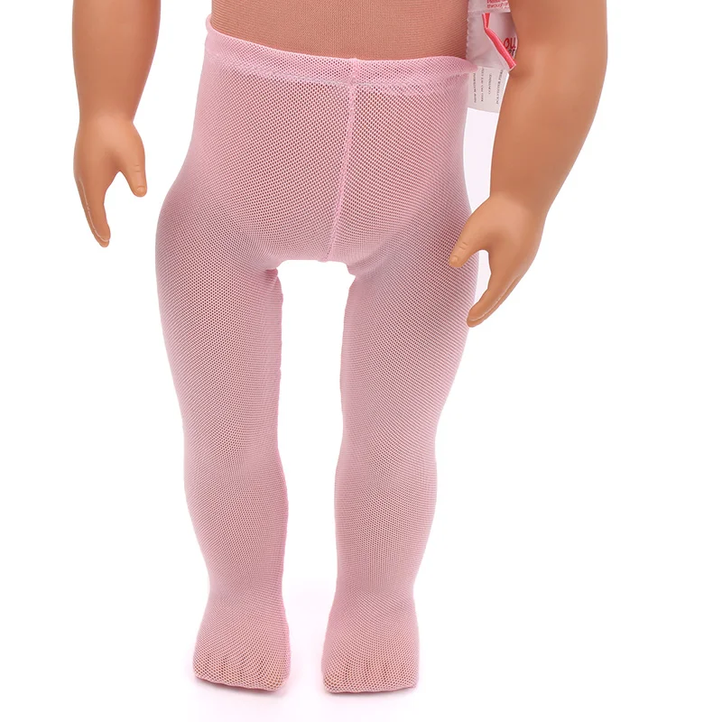 Штаны для куклы розовые шелковые чулки леггинсы носки игрушки Аксессуары