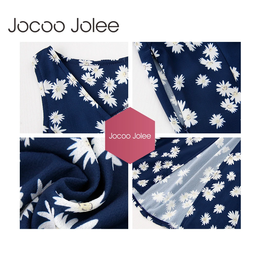 Женское пляжное платье Jocoo Jolee Sprint длинное пикантное с разрезом на бедрах и V