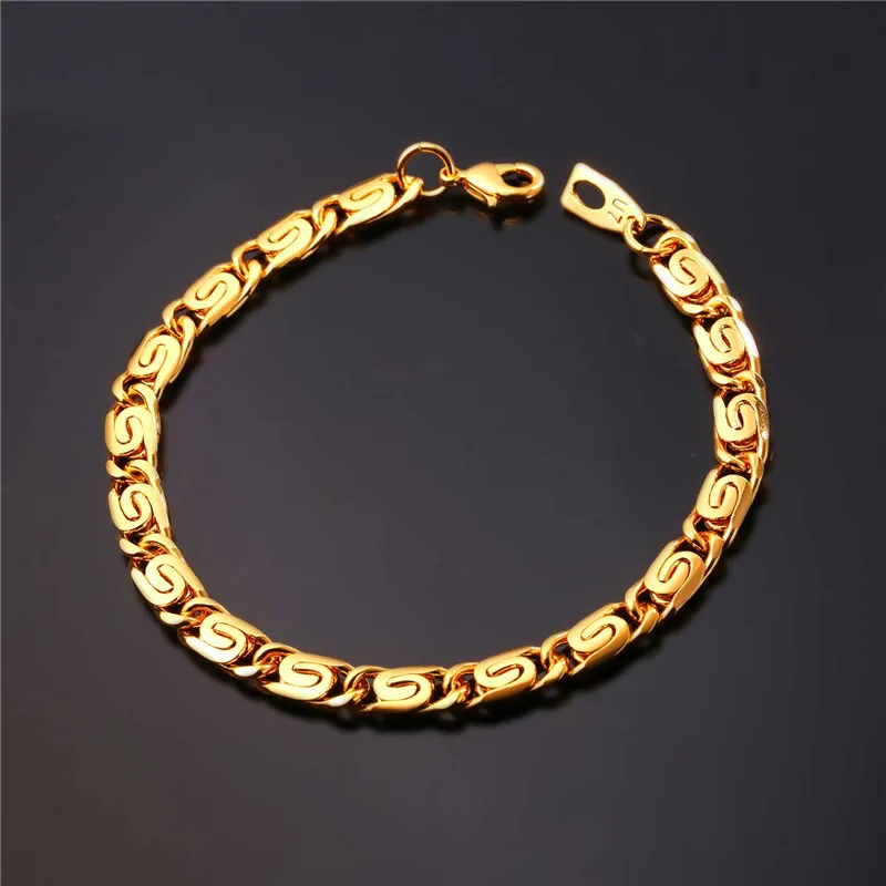 Kpop мужские браслеты высокого качества заполненные массивными цепочками