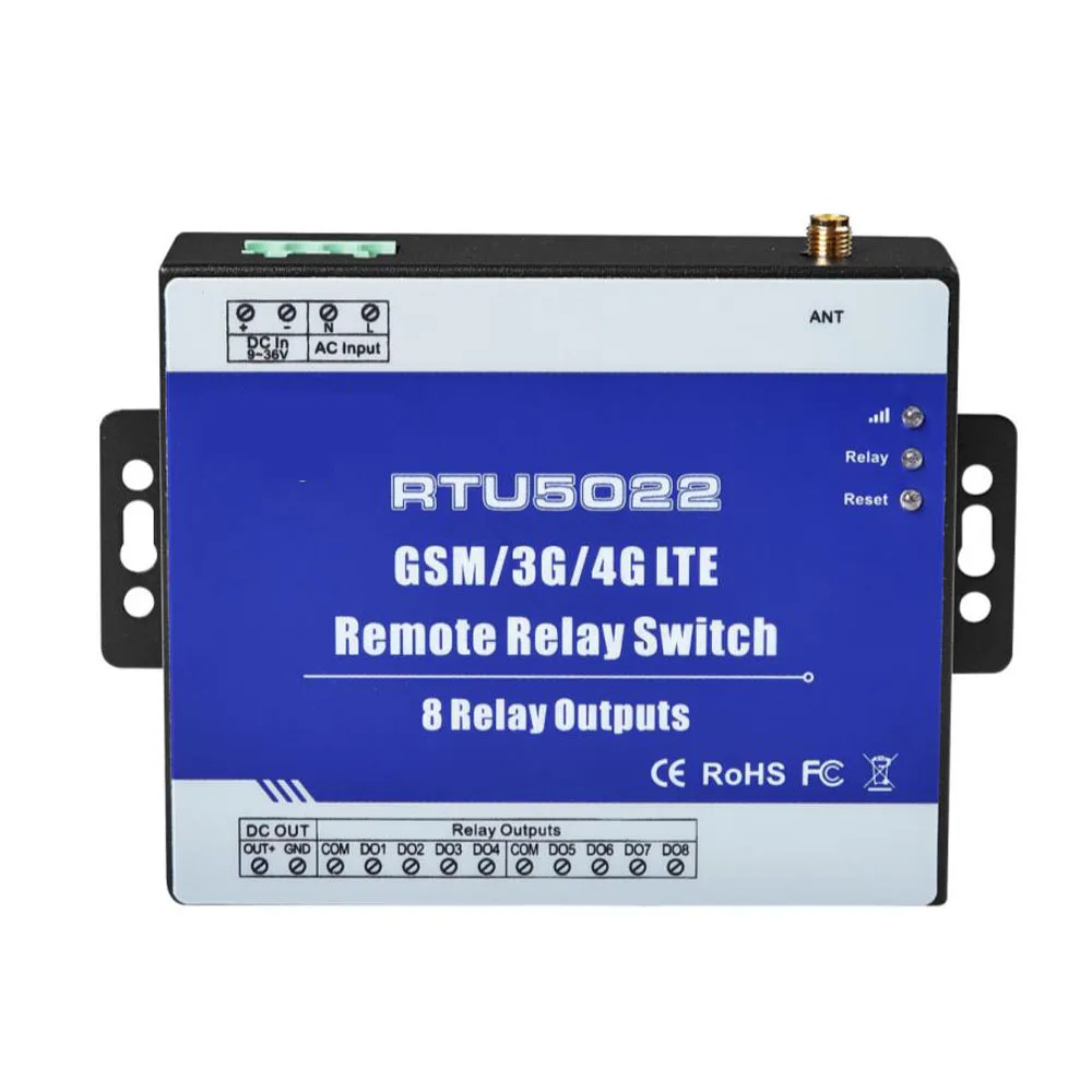 3g IOT RTU пульт дистанционного управления по SMS поддерживает Modbus TCP для