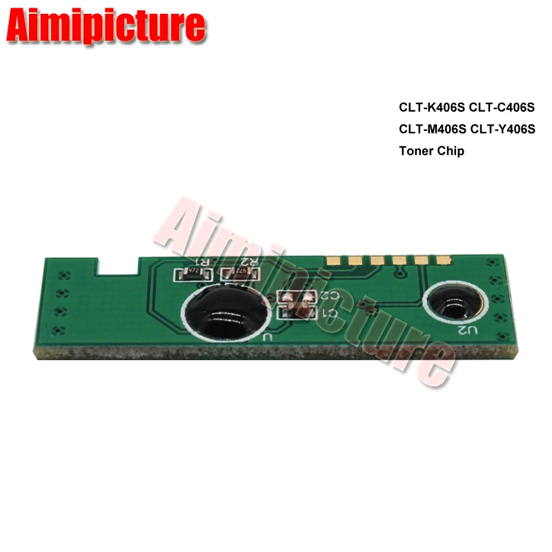 Женский тонер-картридж 406S с чипом для Samsung Φ CLP360 CLP365 C410W C460W C462W 4 шт. | Компьютеры и