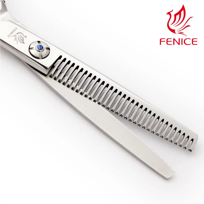 Высококачественные 6 0 дюймовые ножницы для филировки волос Fenice Профессиональные