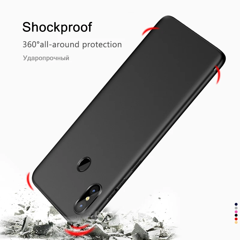 Мягкий ТПУ для Xiaomi Redmi Note 6 Pro чехол Роскошный прозрачный Матовый силикон на Note6