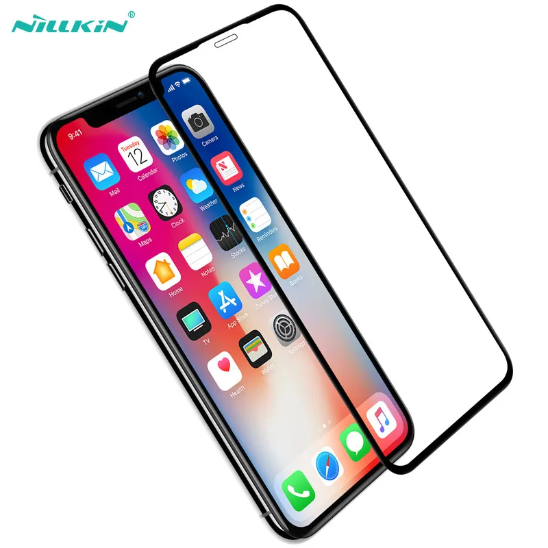 NILLKIN XD CP + MAX полное покрытие из закаленного стекла для iPhone XR 6 1 ''пленка всего