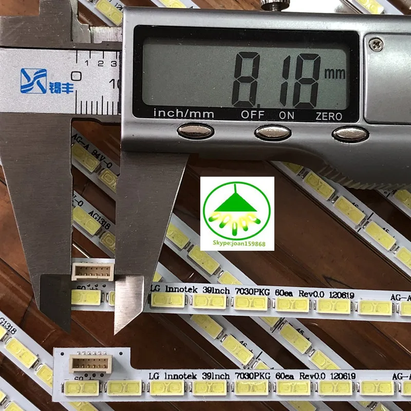 Подсветка для ЖК телевизора 20 шт./лот 73.39t23. 001 7030PKG 60earev0.0 67 B96536 0A0 60 светодиодов 487
