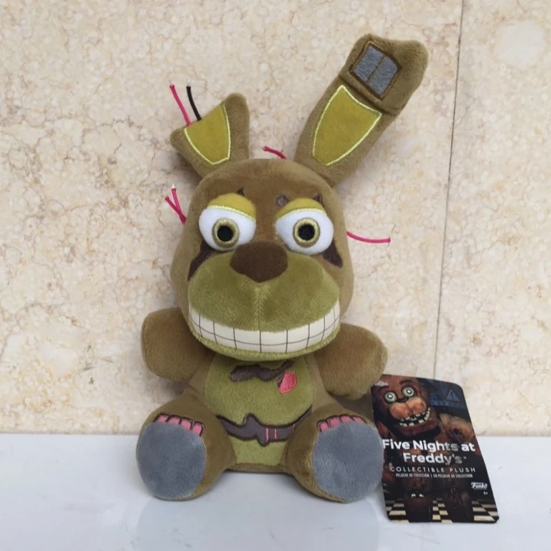 Новый FNAF Five Nights At Freddy's Springtrap BUNNY 6 "Плюшевые игрушки куклы подарки на день