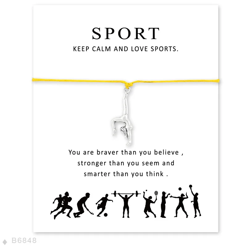 Гимнастический гимнастический спортивный античный серебряный шарм карточный