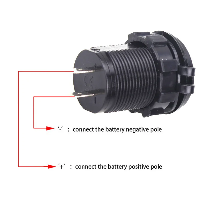 Rovtop Универсальный Автомобильный Зарядное устройство usb-устройство для DC12V-24V Водонепроницаемый Dual USB Зарядное устройство 2 Порты и разъёмы Мощность гнездо 5V Для Iphone samsung Z2