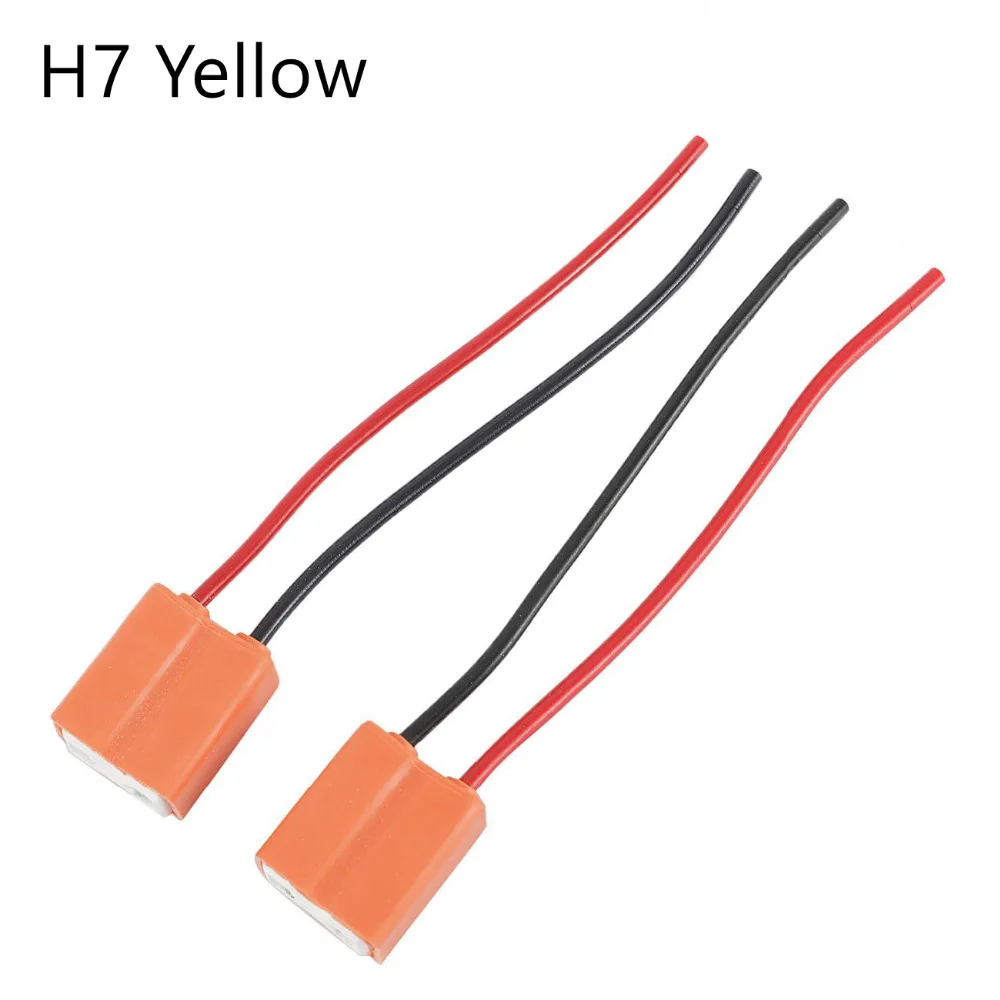 Oslamp 2 шт. H4 H7 H1 H11 9005 9006 держатель для фар керамическая лампа удлинитель
