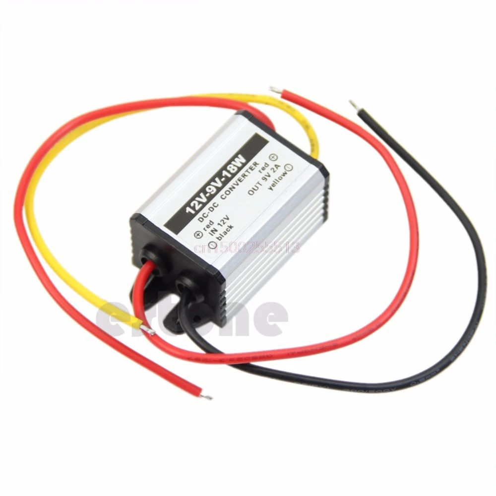 Постоянного тока в переменный преобразователь постоянного тока 12V постоянного тока до 9В оставка Мощность SModule Водонепроницаемый