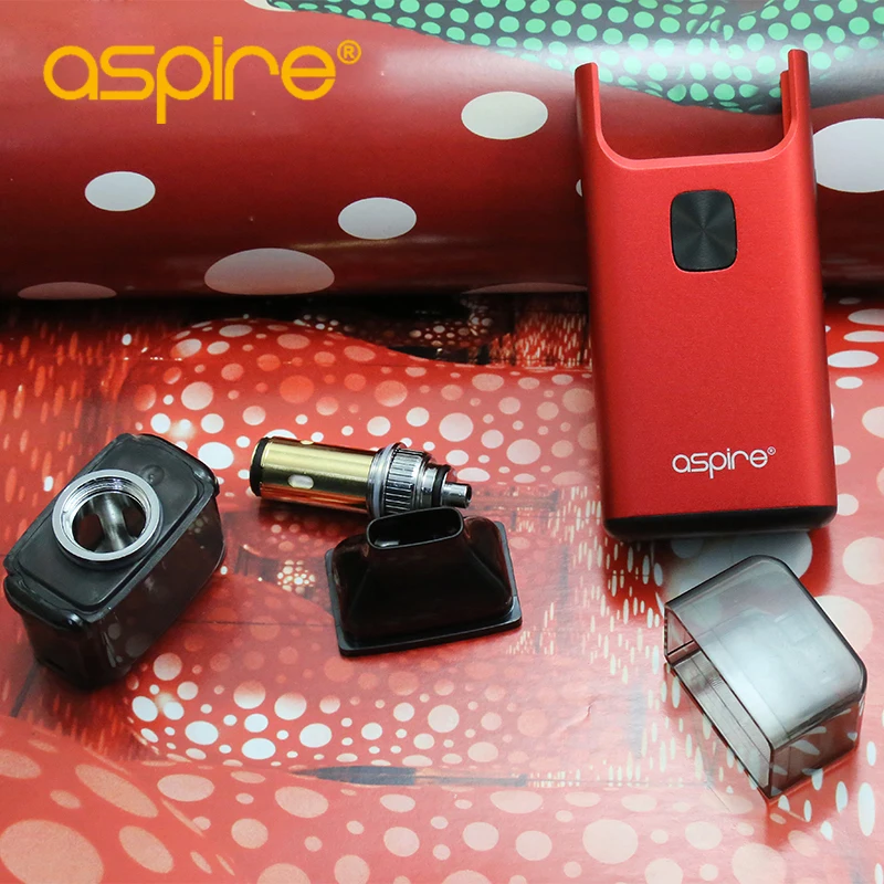 Aspire Breeze Оригинал 2 AIO Комплект Встроенный 1000 mAh Батарея с мл/3 2-мл танк-атомайзер